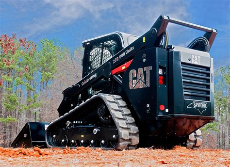 caterpillar skid steer with attchmans|cat skid steer milling attachment.